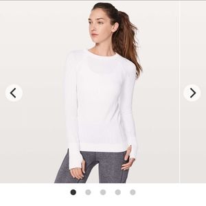 Lululemon Rest Less pullover long sleeve size 10